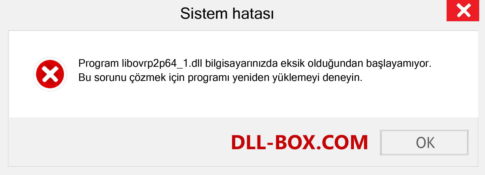 libovrp2p64_1.dll dosyası eksik mi? Windows 7, 8, 10 için İndirin - Windows'ta libovrp2p64_1 dll Eksik Hatasını Düzeltin, fotoğraflar, resimler